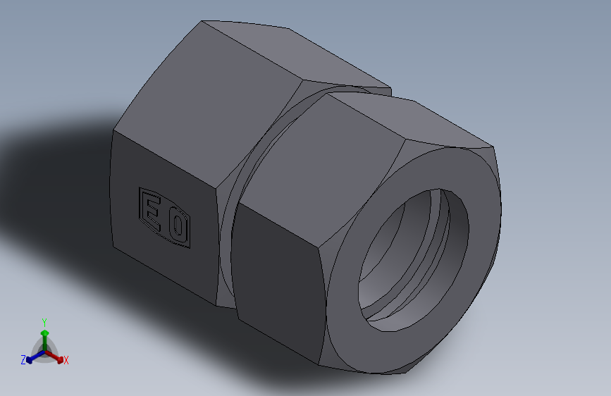 直通内螺纹接头GAI38SRCF.SLDPRT