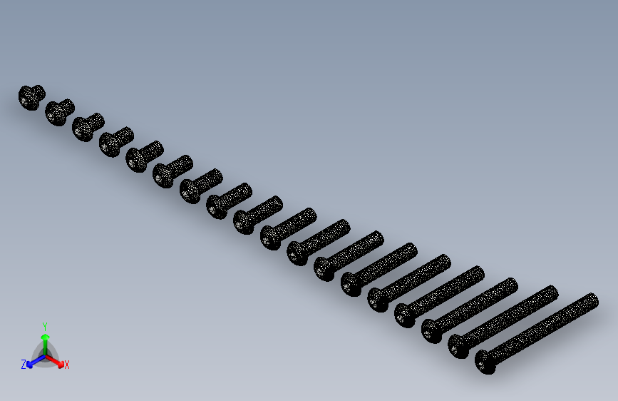 B2002812-ISO7380 M8半圆头螺钉