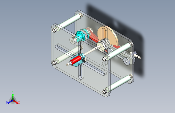 B2002952-凸轮与直线和杠杆从动件