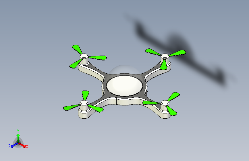 B2003051-四轴飞行器原型