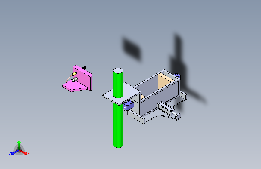 B2003066-暂存站（包装机，气动）包装盒