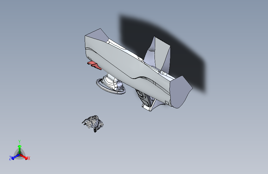 B2003104-普锐斯中i-Phone的手机支架