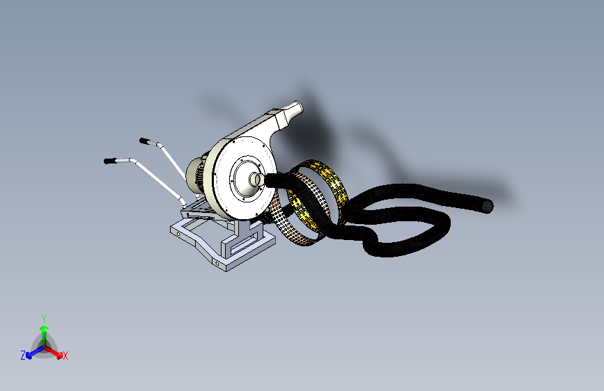 B2003105-带有吸力效果的磨粉机用于生产动物饲料