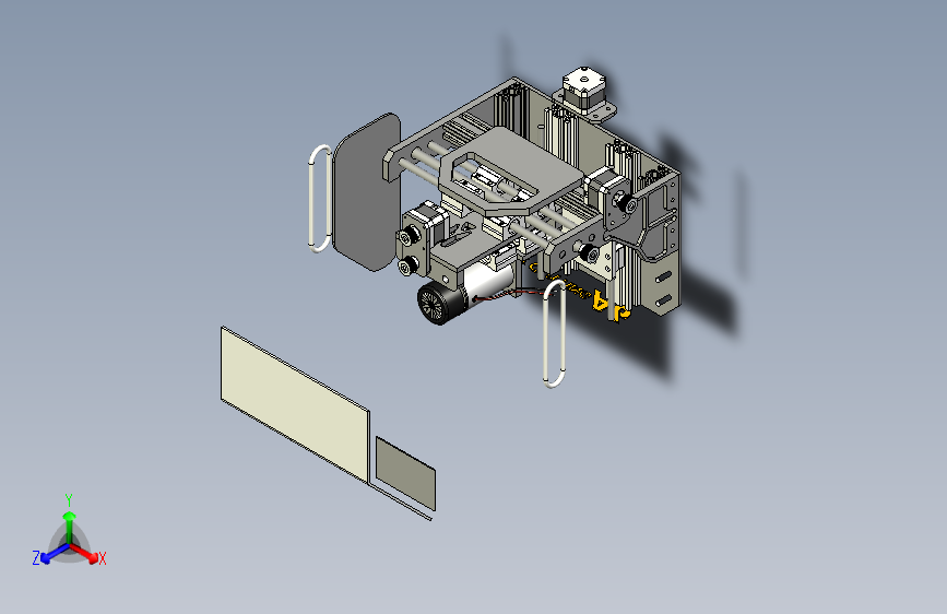 B2003125-微型切割 A6 数控雕刻机
