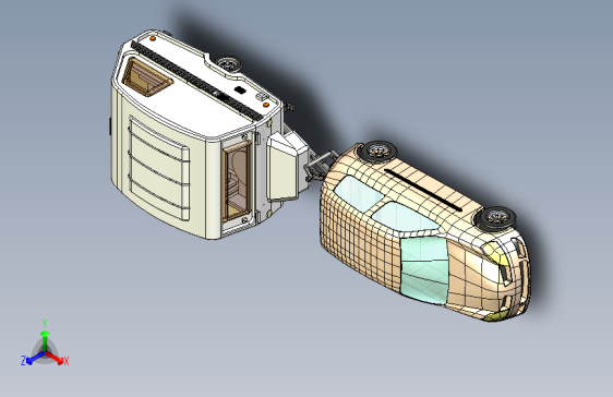 B2003134-大篷车露营车拖车
