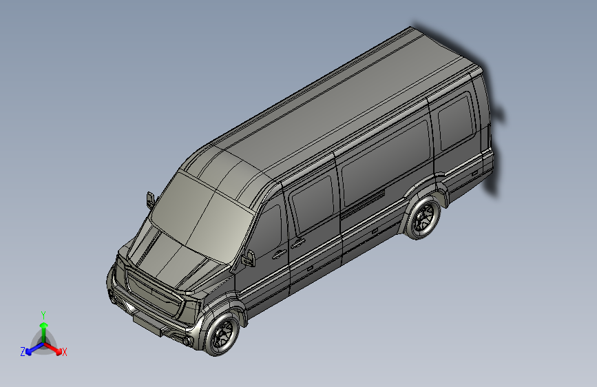 B2003144-福斯城市厢式车