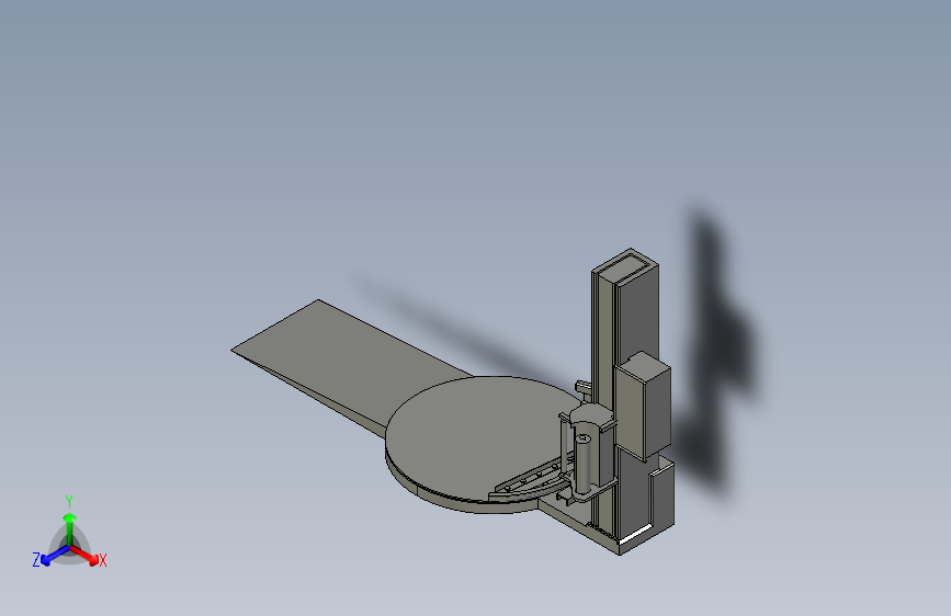 B2003163-托盘拉伸包装机缠绕膜覆膜机