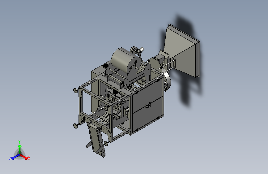 B2003168-vffs 机器 (领口型机器)包装机