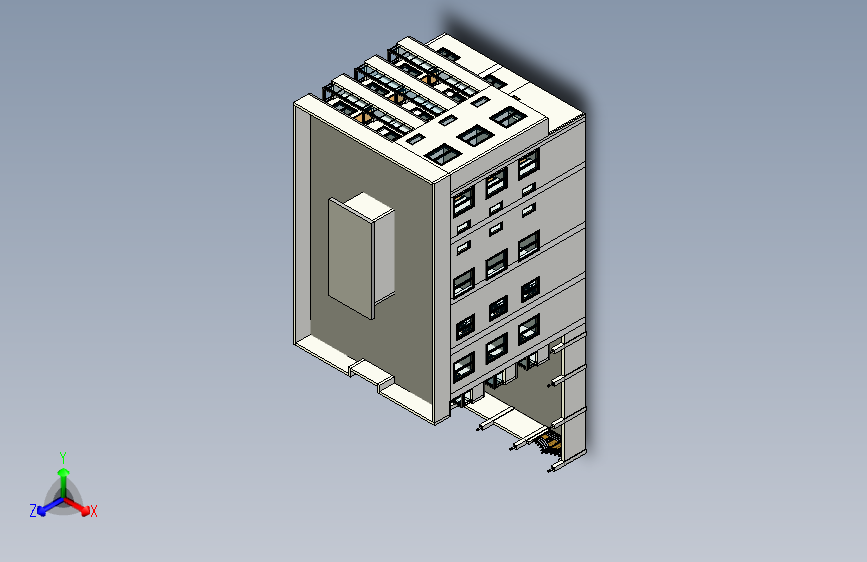 B2003171-多层住宅楼