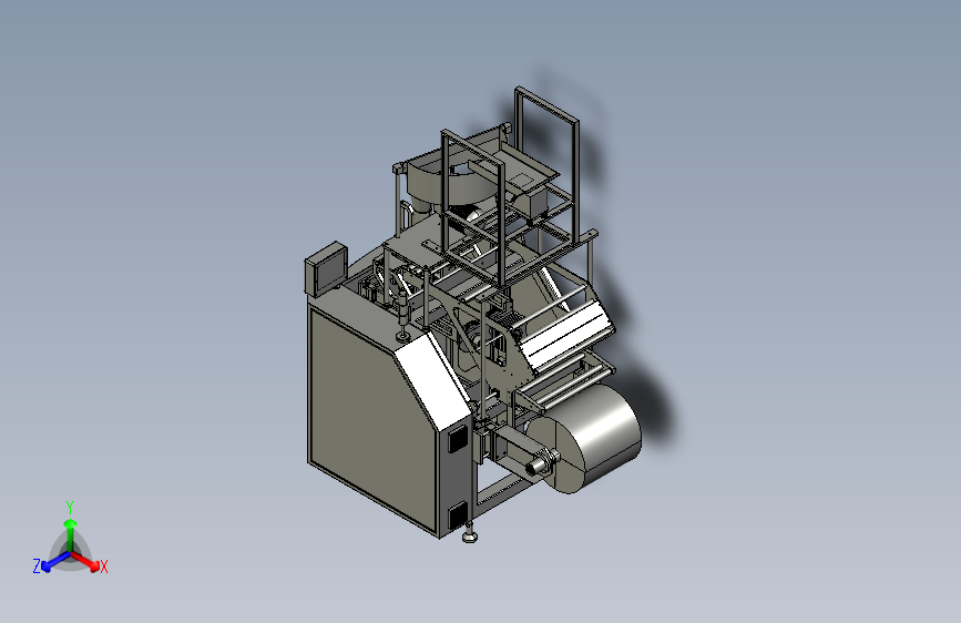 B2003185-高速VFFS机器 立式包装机设计