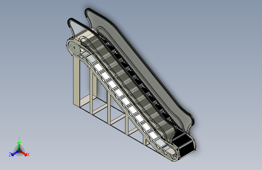 B2003187-自动扶梯电梯