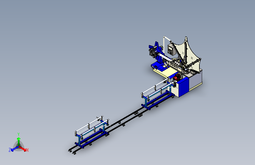 B2003200-烟道管道螺旋风管成型机