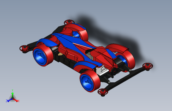 B2003254-田宫查克拉·达赫兰玩具车