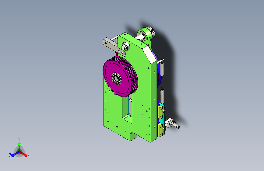 B2003279-凸轮机构拾放机械手