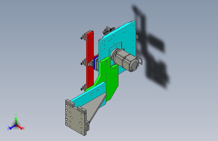 B2003285-凸轮机构机械手