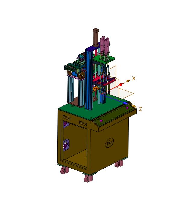 组装锁螺丝机锁紧机构