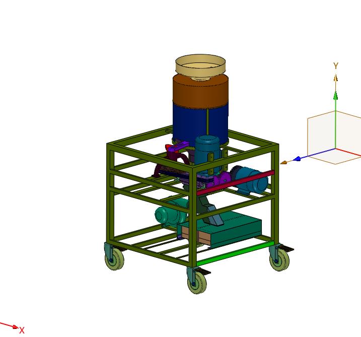 板栗剥壳机的一体化设计