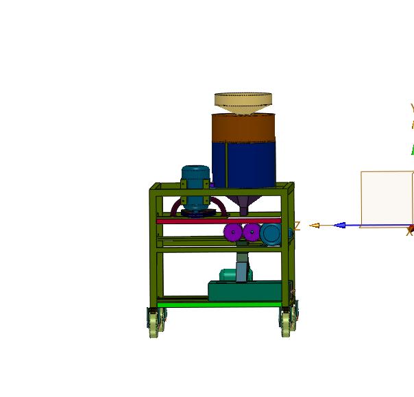 板栗剥壳机的一体化设计