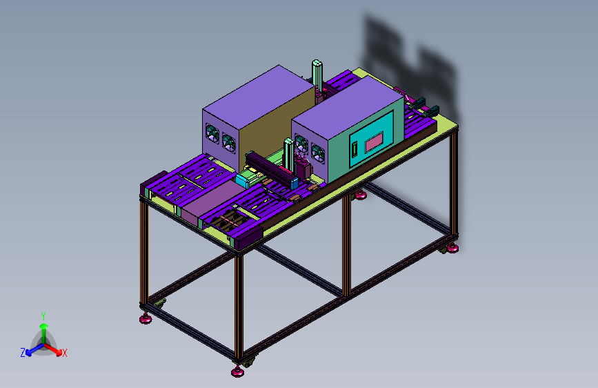 便于胶液固化的点胶机
