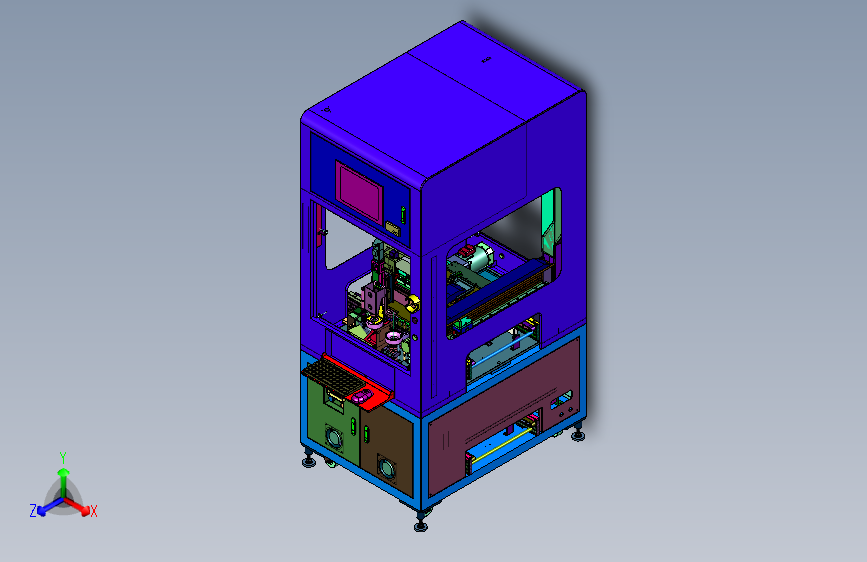 笔记本电脑自动组装锁螺丝装置