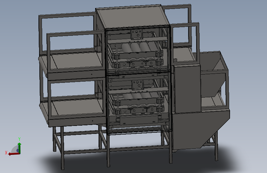 双层破泡辊筒线