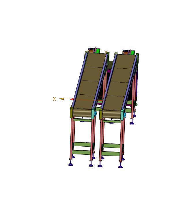 产品输送贴标设备