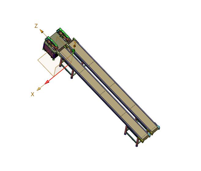 产品输送贴标设备