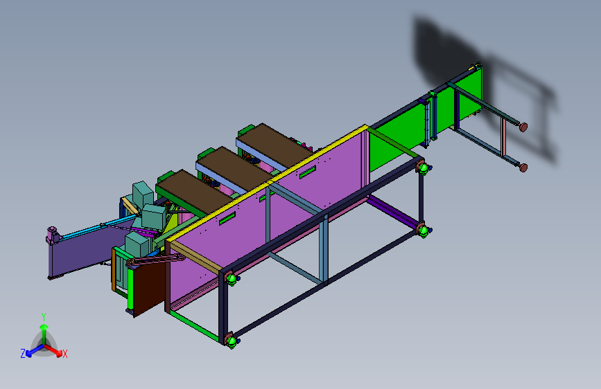 带状面皮生产的自动压面机