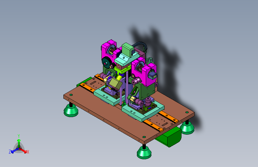 电子插头合芯机