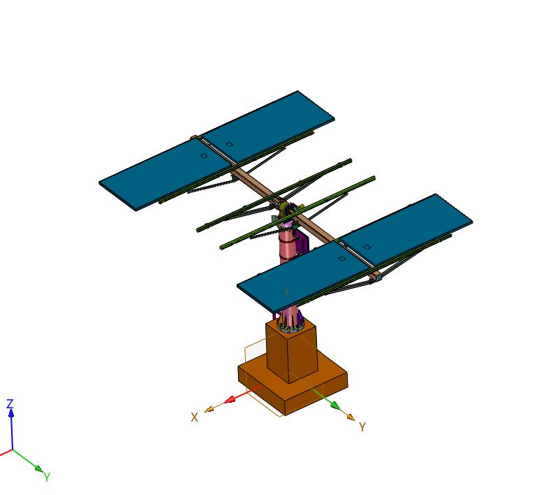 多角度可调光伏跟踪器
