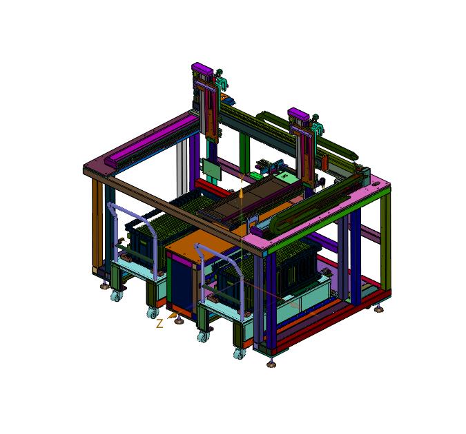 多款电芯通用上料机