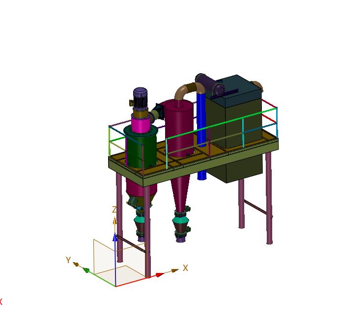 高效节能涡流空气分级机