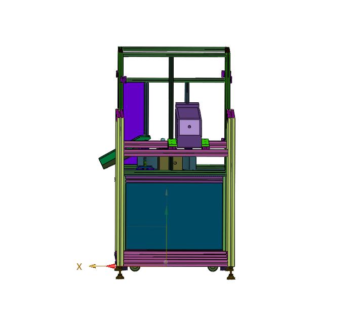 光纤打标旋转工作平台