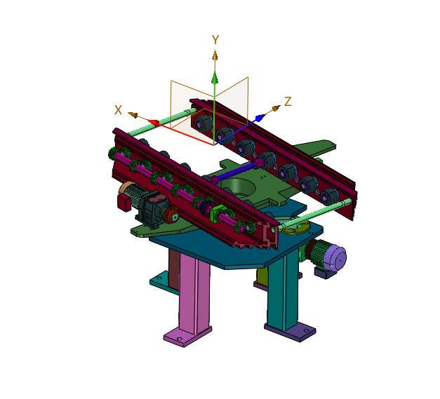 滑板线摩擦旋转台