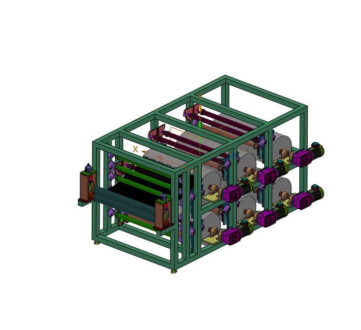 夹棉无纺布卷绕机