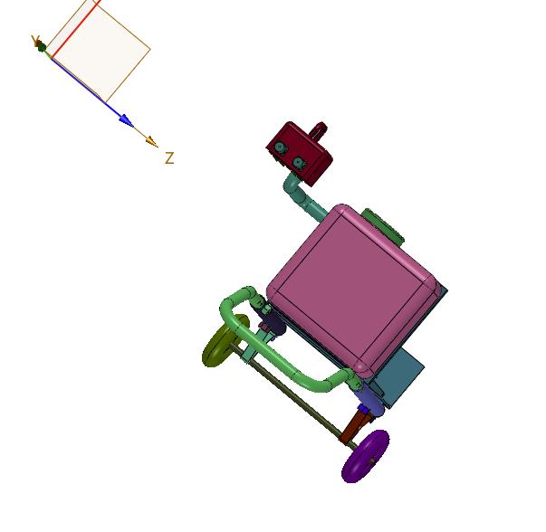 金银花采收机负压吸运装置