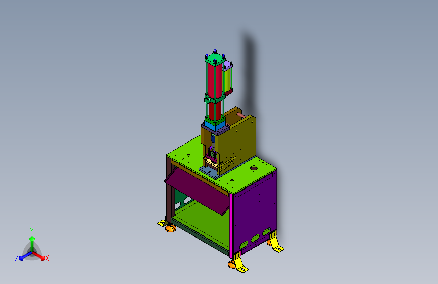 快速打孔的液压打孔机