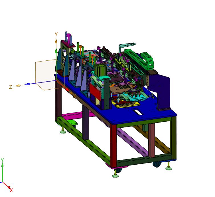 锂电池极耳加工用倒角装置