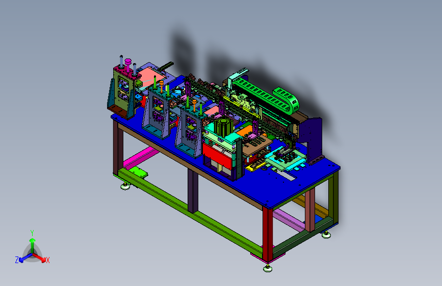 锂电池极耳加工用倒角装置