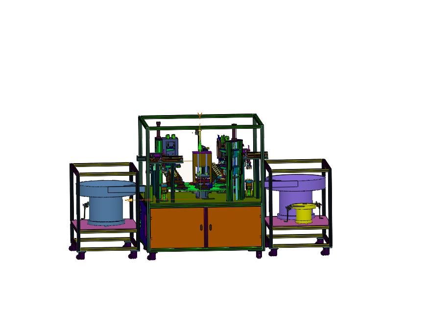 立式转子水泵精准组装平台