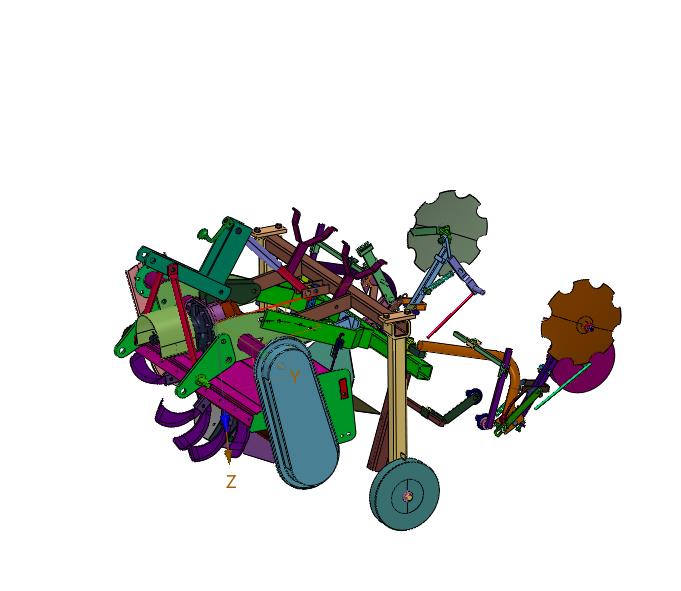 农作物播种覆膜机