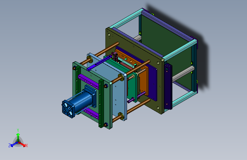 人造板多层热压机