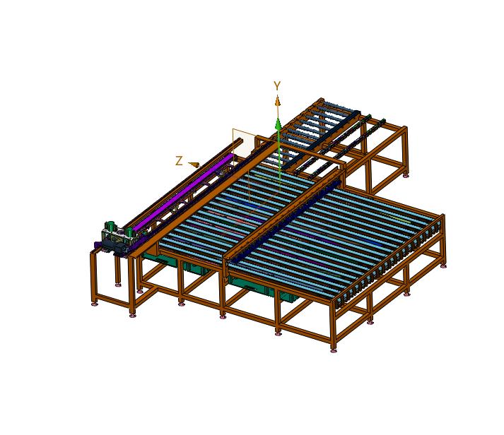 石材磨边机的自动进给装置