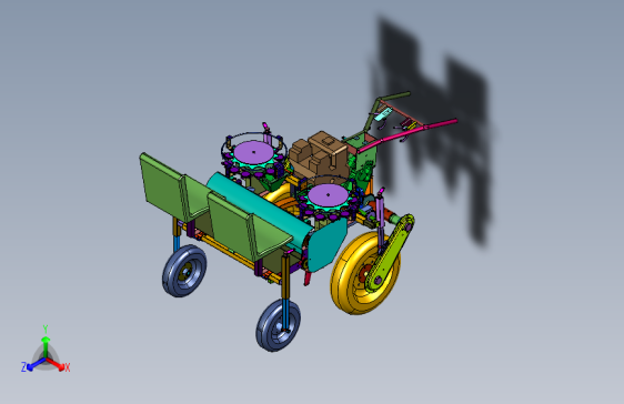 蔬菜钵苗自动移栽机