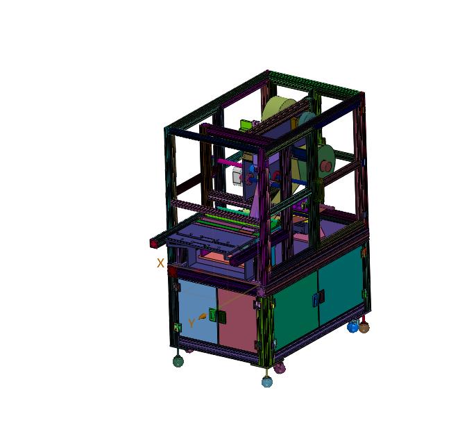 贴撕离型纸双面胶机