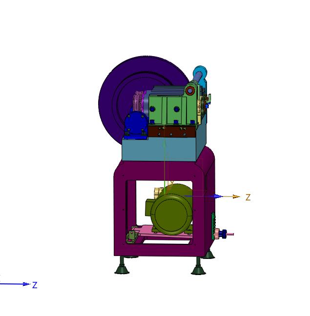 筒体工件加工的自动滚牙机