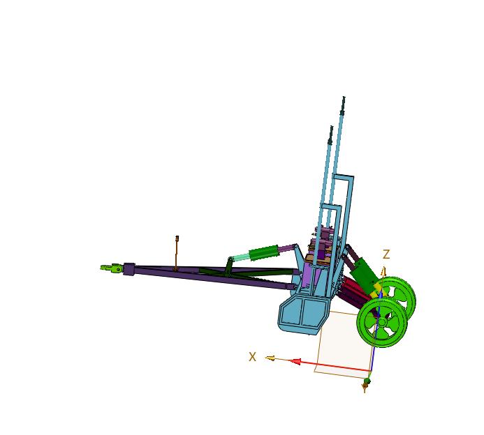拖式激光控制平地机