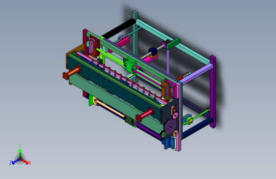 瓦楞纸纸板的间歇式打孔装置