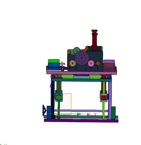 瓦楞纸纸板的间歇式打孔装置