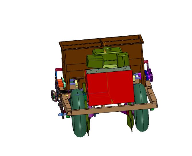 小麦固定垄免耕播种机